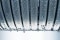 Attēlā redzams Viessmann Inox-Radial siltummainis tuvplānā.